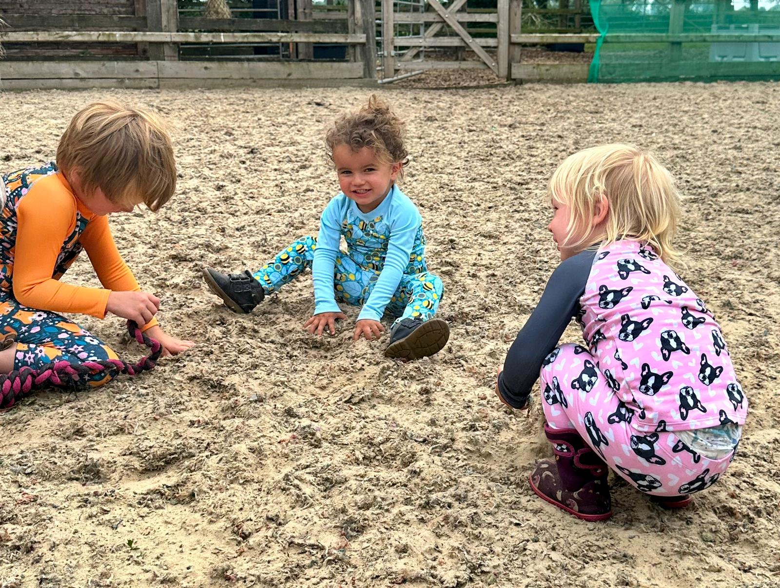 Kinder Funktionswäsche-Set – Hunde
