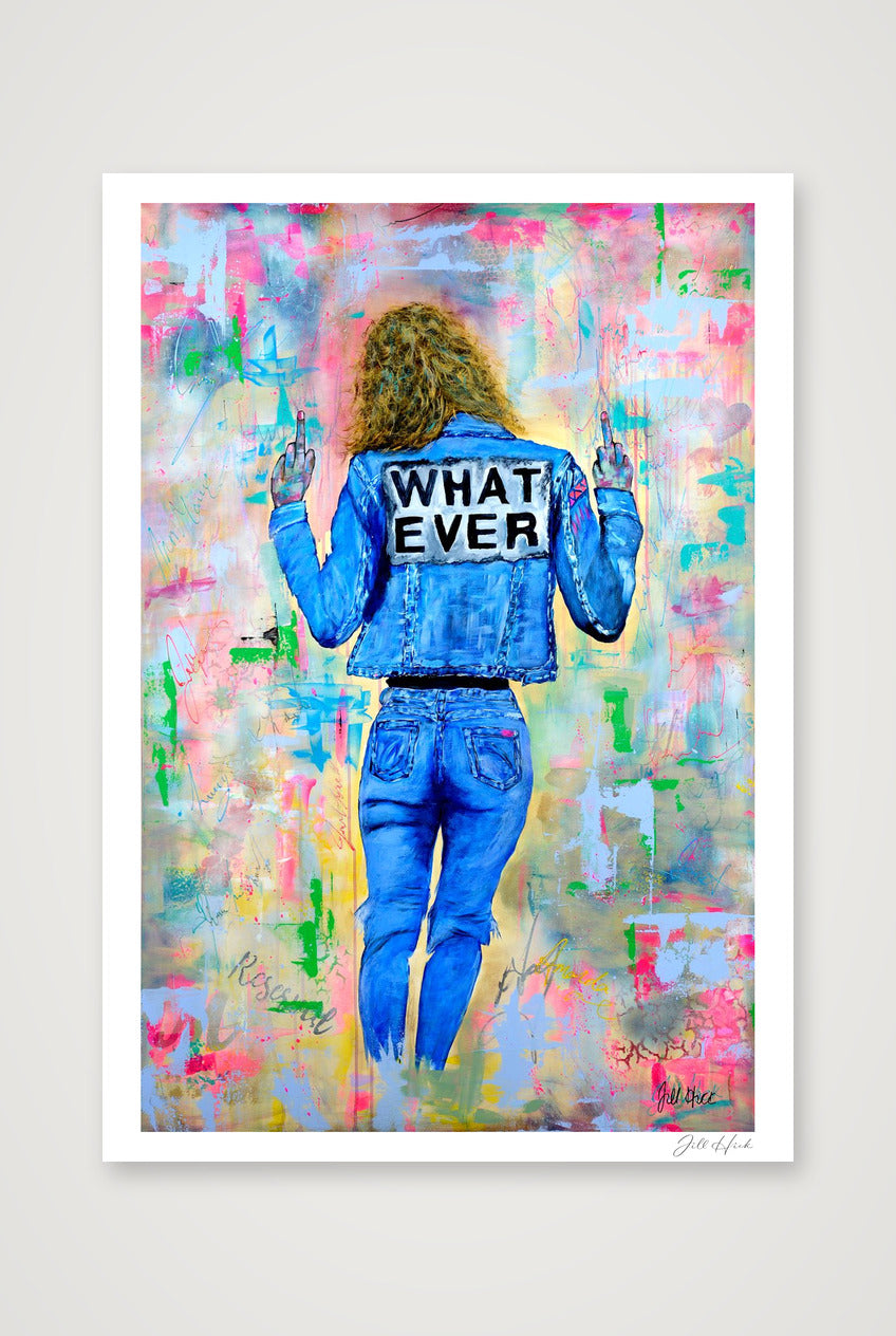 Whatever more contrast — 70×100cm, 28×39" Print only